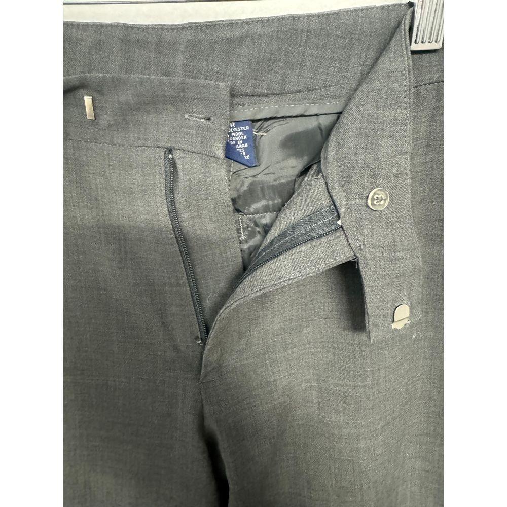 Gap Gray Women's Dress Pants Charcoal Gray Wool Blend Trousers | size 6 r - Picture 4 of 12
